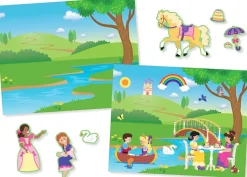 200 pegatinas reutilizables - Princesas - Melissa & Doug