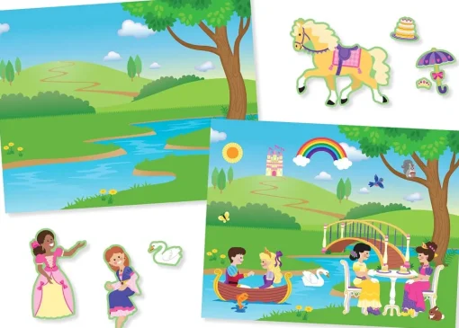 200 pegatinas reutilizables - Princesas - Melissa & Doug