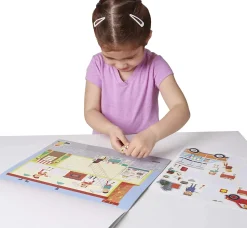 200 pegatinas reutilizables - Mi ciudad - Melissa & Doug