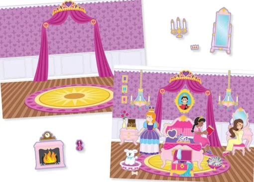 200 pegatinas reutilizables - Princesas - Melissa & Doug