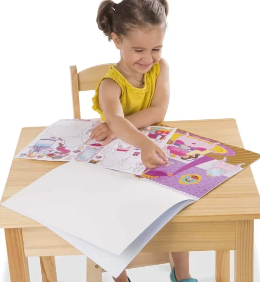 200 pegatinas reutilizables - Princesas - Melissa & Doug