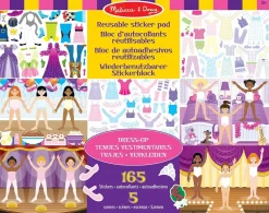Pegatinas reutilizables - Vestirse - Melissa & Doug