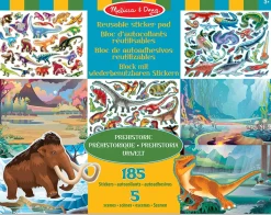 Pegatinas reutilizables - Animales prehistóricos - Melissa & Doug