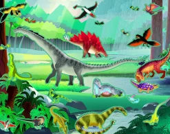 Pegatinas reutilizables - Animales prehistóricos - Melissa & Doug