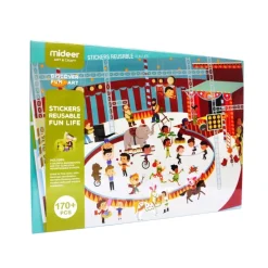 Pegatinas reutilizables Fun Life - Mideer