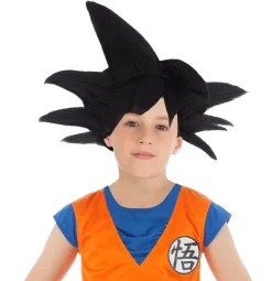 Peluca negra de Goku Saiyan para niño - Chaks