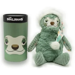 Peluche Chillos el perezoso en caja - Les Déglingos