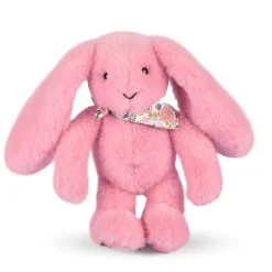 Peluche Conejo Fleurette rosa 25 cm - Doudou et Compagnie