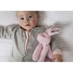Peluche conejo Rivoli rosa 26 cm - Happy Horse