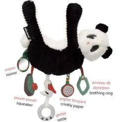 Peluche de actividad Rototos el panda - Les Déglingos