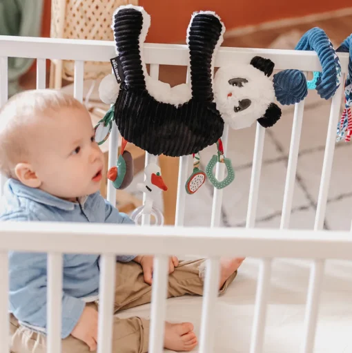 Peluche de actividad Rototos el panda - Les Déglingos