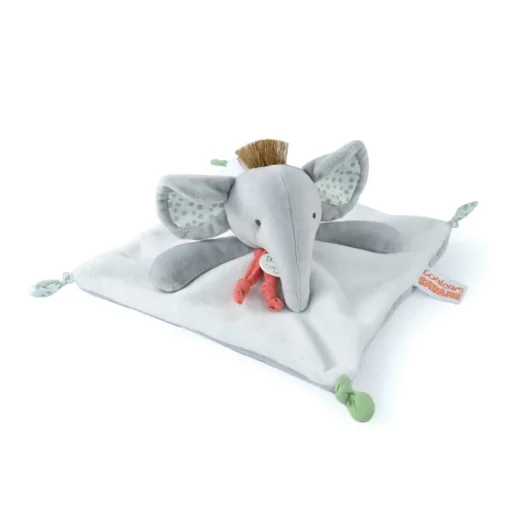 Peluche elefante gris 25 cm - Doudou et Compagnie
