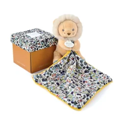 Peluche león con pañuelo - Doudou et Compagnie