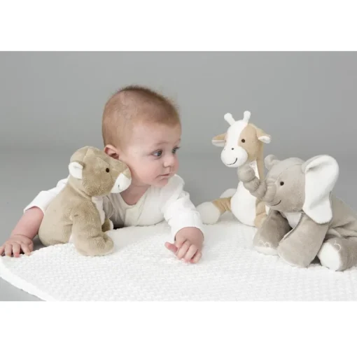 Peluche león Loulou 21 cm beige - Happy Horse