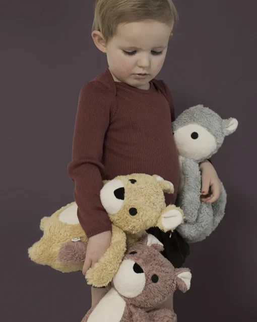Peluche Mikkel renard gris - Franck & Fischer