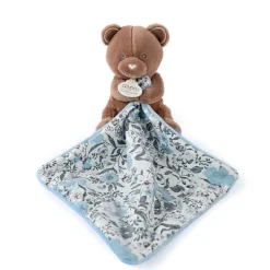 Peluche oso marrón con pañuelo - Doudou et Compagnie