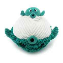 Peluche pez globo mamá y bebé verde - Les Déglingos