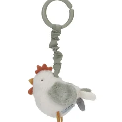 Peluche pollo vibrante para colgar - Little Dutch