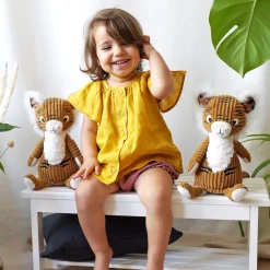 Peluche Speculos le tigre - Les Déglingos