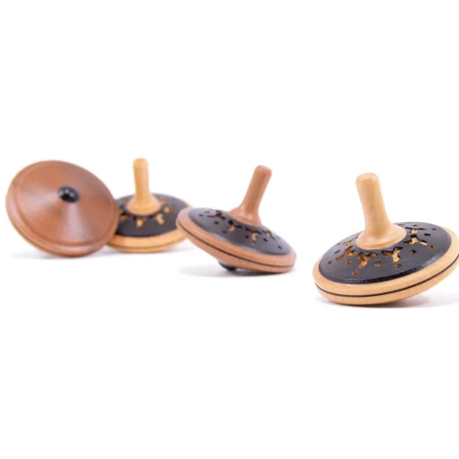 Peonza de madera Burlesco natural 48 mm - Mader