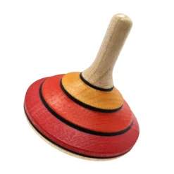 Peonza de madera Tango rojo 45mm - Mader
