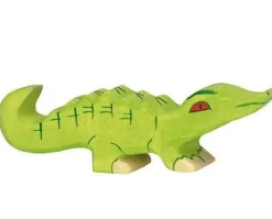 Pequeña figura de cocodrilo - Holztiger