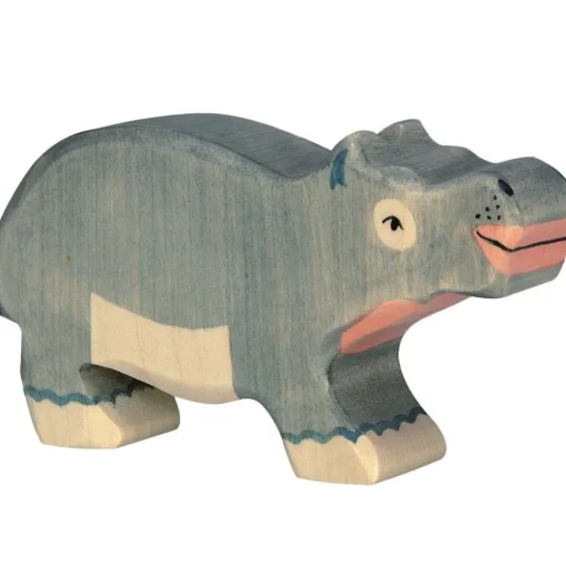 Pequeña figura de hipopótamo - Holztiger