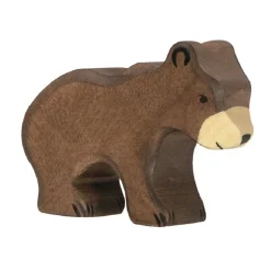 Pequeña figura de oso pardo - Holztiger