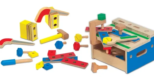 Pequeño banco de trabajo de sobremesa - Melissa & Doug