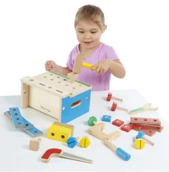 Pequeño banco de trabajo de sobremesa - Melissa & Doug