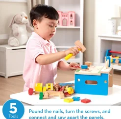 Pequeño banco de trabajo de sobremesa - Melissa & Doug