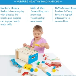 Pequeño banco de trabajo de sobremesa - Melissa & Doug