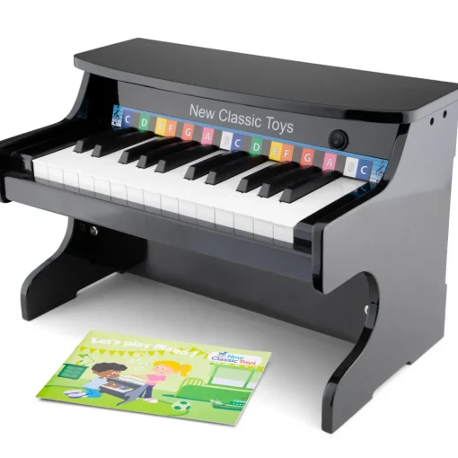 Piano electrónico negro - 25 teclas - New Classic Toys