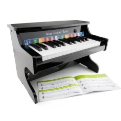 Piano electrónico negro - 25 teclas - New Classic Toys