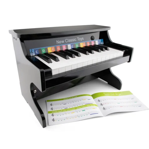 Piano electrónico negro - 25 teclas - New Classic Toys