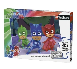 Pijamasques Puzzle 45 piezas - Nathan