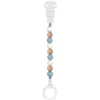 Pinza de silicona para pezones azul blanco beige - Nattou