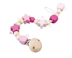 Pinza para maniquí estrellas rosa - Selecta
