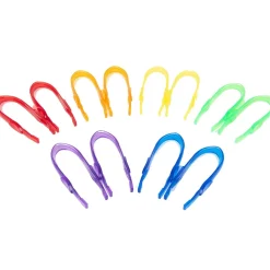 Pinzas de colores translúcidos - TickiT