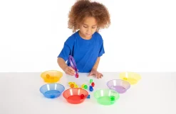 Pinzas de colores translúcidos - TickiT