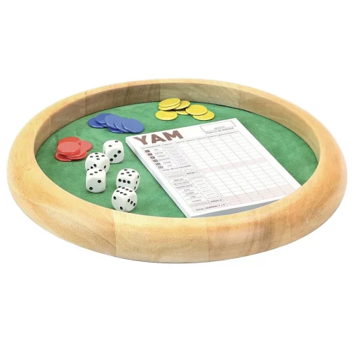 Pista de dados de madera - Jeujura