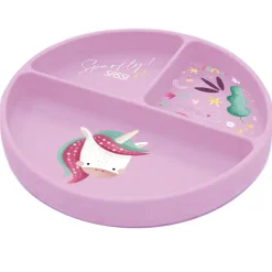 Plato de silicona Sparkly el unicornio - Sassi Junior