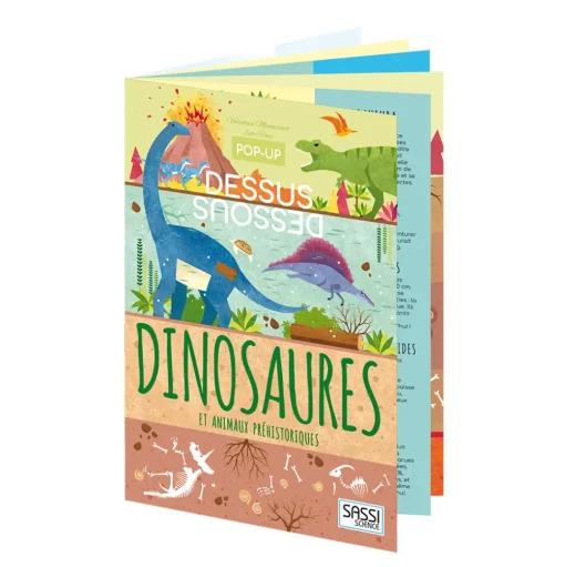 Pop-up Top & Bottom - Dinosaurios - Sassi Junior