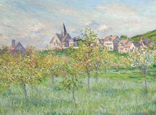 Primavera en Giverny de Monet - Puzzle Michèle Wilson
