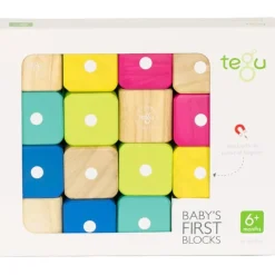 Primeros bloques para bebé 15 piezas - Tegu