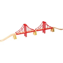 Puente colgante doble - Bigjigs Toys