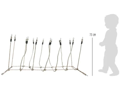 Puente de cuerda - Small foot company
