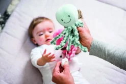 Pulpo Poulpe Musical vert de gris - Nattou