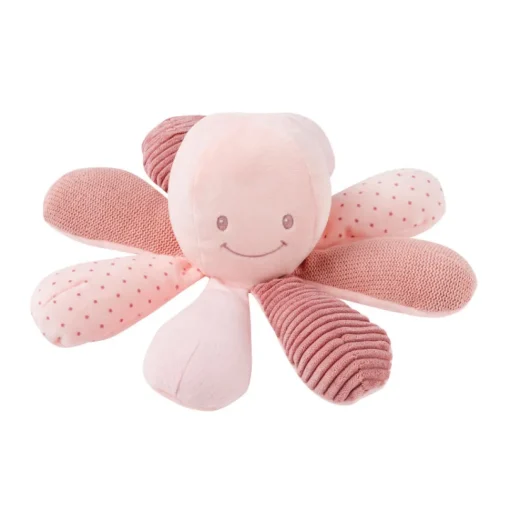Pulpo rosa de actividad - Nattou