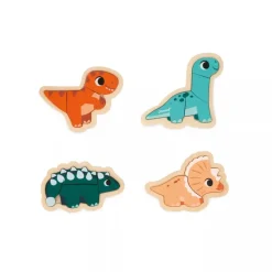 4 Puzles Evolutivos Dino - Janod